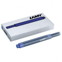 德国直邮 德国LAMY T10凌美钢笔一次性墨水芯 正蓝色 5只装 1202077
