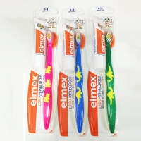德国直邮 德国Elmex专业口腔护理儿童牙刷 附赠牙膏 0-3岁