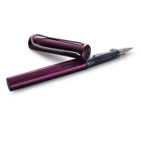 德国直邮 凌美lamy钢笔/墨水笔恒星钢笔 AL-Star恒星系列紫色 F尖0.5 1221732