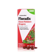 德国直邮 Salus Floradix红铁元B群维生素片剂84粒 女性孕妇补血补气