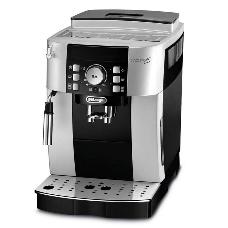（包邮包税）德国直邮 德龙Delonghi全自动咖啡机 家用商用 豆粉两用 意式全自动 ECAM21.117.SB银黑
