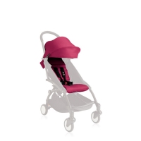 德国直邮 Babyzen yoyo婴儿推车车篷 6个月以上 包邮 粉色 Textilset Pink BZ10104-02