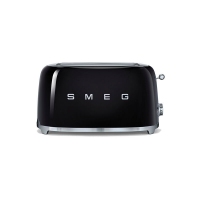 德国直邮 斯麦格SMEG烘烤面包机(4片型) 意大利贵族家庭厨房电器的标准 黑色...