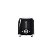 德国直邮 斯麦格SMEG烘烤面包机(4片型) 意大利贵族家庭厨房电器的标准 黑色TSF02BLEU