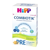 保税直发 德国喜宝Hipp Combiotik有机益生菌婴幼儿奶粉 pre段 600g 适合0-6个月宝宝