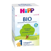 德国直邮 德国喜宝Hipp BIO 1有机婴幼儿奶粉 1段 600g 适合3-6个月宝宝