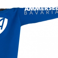 德国直邮 德国AMMERSEE BAVARIA Eco&Fair CB蓝色印花卫衣套头运动衫上衣男 