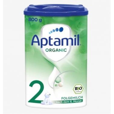 德国直邮 爱他美Aptamil bio 有机婴幼儿奶粉 2段 6-12个月