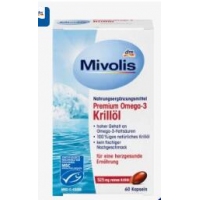 Mivolis Premium Omega-3 Krillöl Kapseln 60 St. 45 g