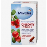 Mivolis Cranberry + Vitamin C Kapseln 60 St. 60 St
