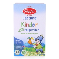 德国直邮 德国特福芬Topfer有机婴儿奶粉 12+段 500g 适合12个月以上宝宝