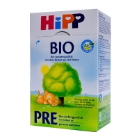 德国直邮 德国喜宝Hipp BIO pre有机婴幼儿奶粉 pre段 600g 适合0-6个月宝宝