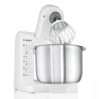 德国直邮 Bosch博世MUM4407全能厨师机套装 料理机和面机500W 不锈钢搅拌桶