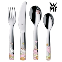 WMF福腾宝安妮公主儿童餐具6件套装盘子碗刀叉勺 1294159964