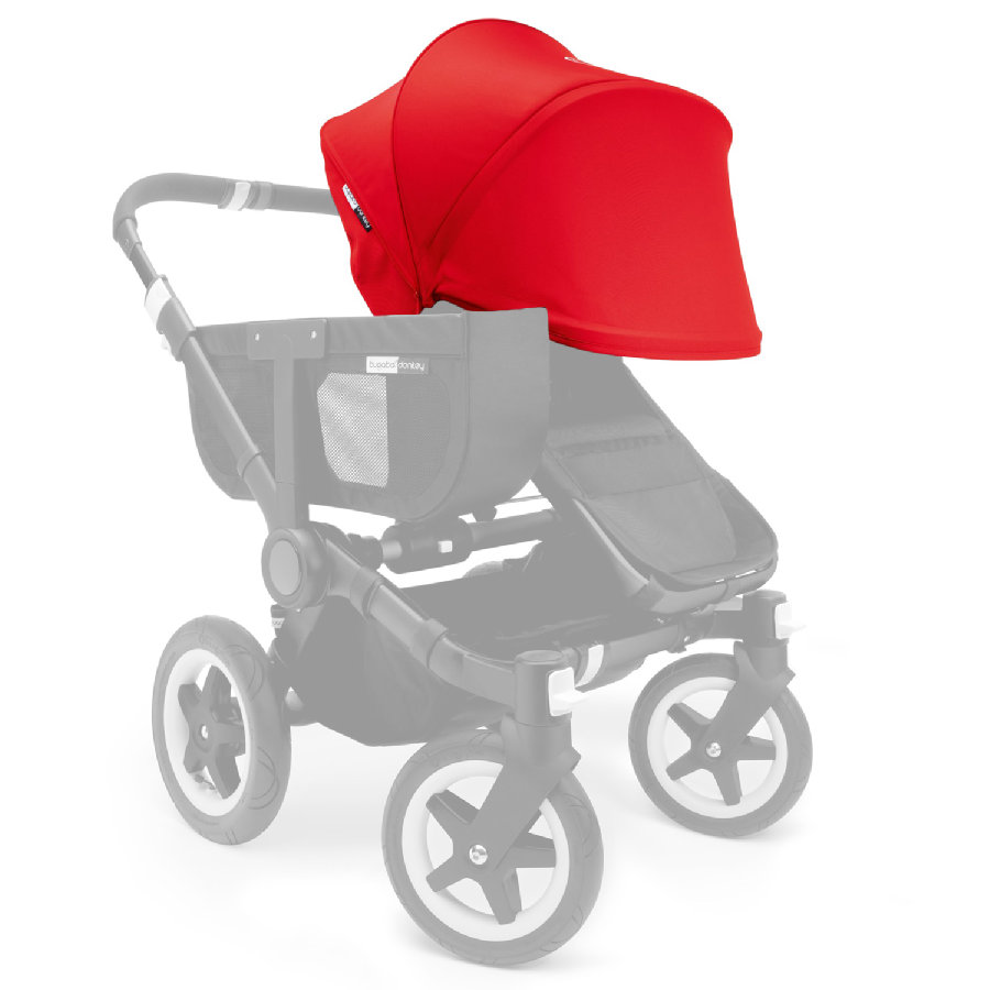 德国直邮 Bugaboo Donkey双人模式婴儿推车 单遮阳篷 红色 Red 4号箱