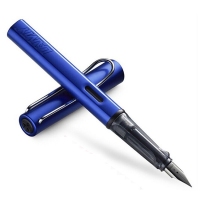 德国直邮 凌美lamy钢笔/墨水笔恒星钢笔 AL-Star恒星系列 蓝色 F尖0.5 1220158