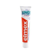 德国直邮 德国Elmex儿童牙膏 含氟预防龋齿 安全可吞咽 6-12岁 75ml