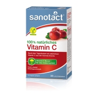 德国直邮 Sanotact 维生素C 樱桃口味 100% 天然维生素C. Vit...