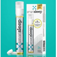 德国直邮 Smartsleep智慧睡眠咀嚼片营养液提高睡眠质量失眠熬夜倒时差 7支装