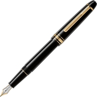 德国直邮 德国MontBlanc万宝龙大班系列 黑色镀金墨水笔钢笔 106514...