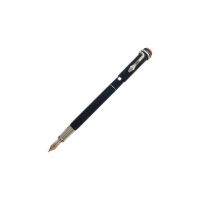 德国直邮 MONTBLANC 万宝龙传承系列黑色蛇笔墨水笔 114721